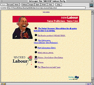 Labor UK Hacked